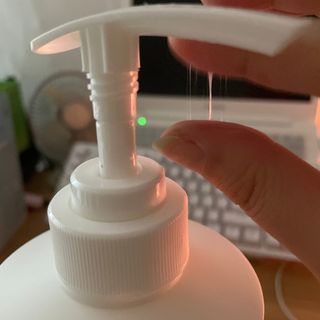 [바이오맥스] 프로코어 탈모완화샴푸 1000ml — 4점을 준 리뷰어가 2022년 8월 올린 사용 사진