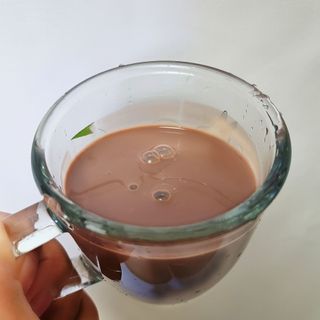 이너프 뮐크 초콜릿맛 — 4점을 준 리뷰어가 2022년 10월 올린 사용 사진
