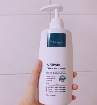 셀라피 에이리페어 크림 바디 워시 2세대 500ml — 5점을 준 리뷰어가 2021년 1월 올린 사용 사진