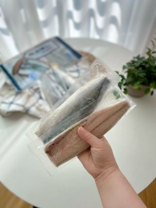 ㈜금호통상 노르웨이 고등어 900g (6~10편) — 5점을 준 리뷰어가 2023년 11월 올린 사용 사진