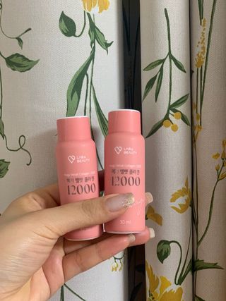 랩앤뷰티 메가 벨벳 콜라겐 12000 — 5점을 준 리뷰어가 2021년 6월 올린 사용 사진