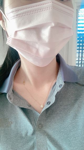 에어에이드 컬러 덴탈 마스크 — 5점을 준 리뷰어가 2021년 8월 올린 사용 사진