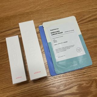 화이트리 채움 베리어 로션, 베리어 크림 세트 — 5점을 준 리뷰어가 2021년 2월 올린 사용 사진