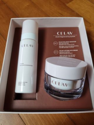 프리마인 바르기만 하면 철벽 스킨케어+24시간 마스크팩 효과. 셀라브 리제너레이팅 시스템 부스터+크림 세트 — 3.5점을 준 리뷰어가 2023년 7월 올린 사용 사진