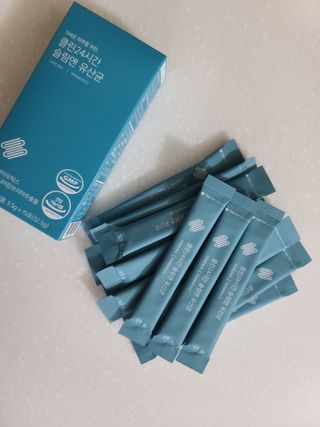 클린24시간 슬림앤유산균 1박스 (3.5g X 15포) — 5점을 준 리뷰어가 2022년 8월 올린 사용 사진