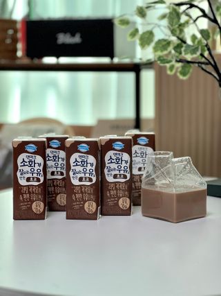 [구매평]덴마크 소화가 잘되는 우유로 만든 초코, 190ml, 24개 — 5점을 준 리뷰어가 2025년 2월 올린 사용 사진