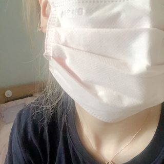 에어에이드 컬러 덴탈 마스크 — 2.5점을 준 리뷰어가 2021년 8월 올린 사용 사진