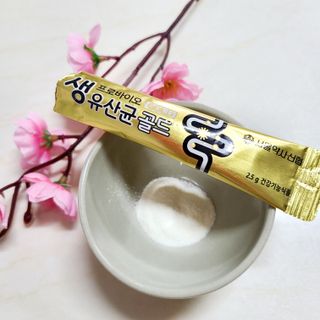 서울약사신협_프로바이오생유산균골드_2.5x120포 — 5점을 준 리뷰어가 2021년 6월 올린 사용 사진