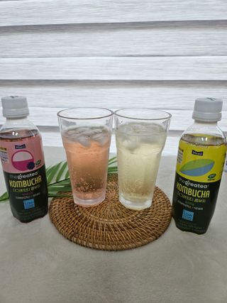 더그레잇티 콤부차 [매일유업] 더그레잇티 44kcal 콤부차 300ml *12개입 (오리지널 6개+베리리치 6개) — 5점을 준 리뷰어가 2023년 7월 올린 사용 사진