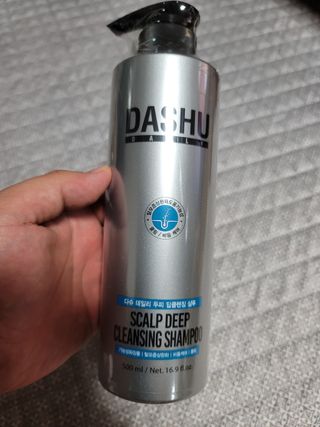다슈코리아 다슈 데일리 두피 딥 클렌징 샴푸 500ml — 5점을 준 리뷰어가 2021년 3월 올린 사용 사진