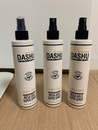 다슈코리아 다슈 포 맨 프리미엄 메가 홀드 슈퍼 스프레이 250ml — 5점을 준 리뷰어가 2021년 7월 올린 사용 사진