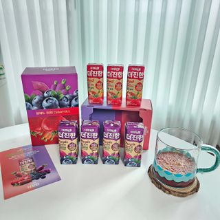 [롯데칠성] 야채듬뿍 더'진한 [롯데칠성] 야채는 이제 COLORFULL! 야채듬뿍  더 진한 레드 4개 +퍼플 4개 (총 8개) — 5점을 준 리뷰어가 2023년 6월 올린 사용 사진