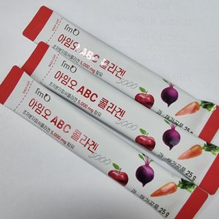 아임오 ABC 콜라겐 젤리 14포 — 5점을 준 리뷰어가 2022년 2월 올린 사용 사진