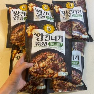 한성기업 무볼레 왕건더기 볶음밥 갈릭스테이크 — 5점을 준 리뷰어가 2021년 10월 올린 사용 사진
