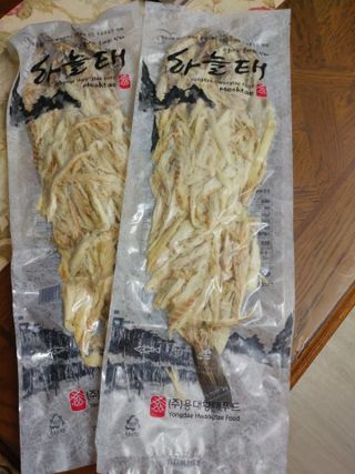 [오늘바스켓] 용대리 손질하늘태 130g — 5점을 준 리뷰어가 2021년 6월 올린 사용 사진