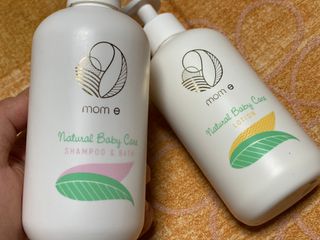mom e 맘이 내추럴 베이비 케어 샴푸앤바스+로션 — 1.5점을 준 리뷰어가 2021년 1월 올린 사용 사진