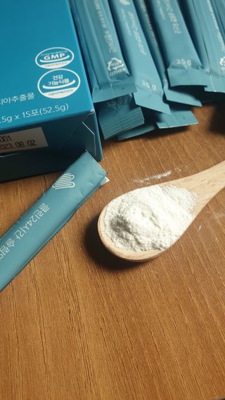 클린24시간 슬림앤유산균 1박스 (3.5g X 15포) — 5점을 준 리뷰어가 2023년 5월 올린 사용 사진