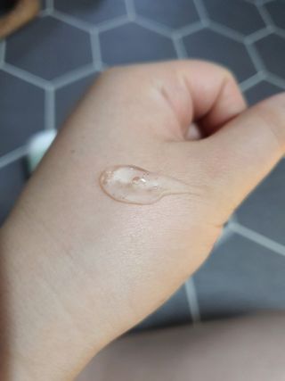김정문알로에 큐어 큐어 알로에 리프레쉬 젤리 세럼, 큐어 알로에 하이드로 젤리 크림 — 5점을 준 리뷰어가 2021년 2월 올린 사용 사진