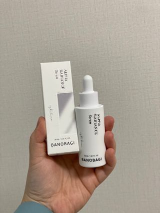바노바기 코스메틱 알파 래디언스 세럼 30ml — 5점을 준 리뷰어가 2023년 11월 올린 사용 사진