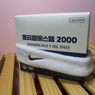 바른비타민 옵티엠에스엠2000 1박스 60포 관절 연골 복합건강기능식품 — 4점을 준 리뷰어가 2021년 6월 올린 사용 사진