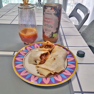 H365 [Kaskein Luomutyrniglögi] 핀란드 전통 무알콜 멀드와인 시벅톤 글로기 — 5점을 준 리뷰어가 2021년 4월 올린 사용 사진