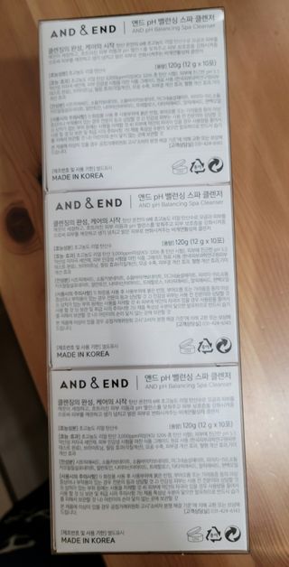 앤앤드 앤드앤엔드 pH 밸런싱 스파클렌저 — 4점을 준 리뷰어가 2021년 2월 올린 사용 사진