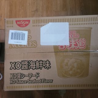 NISSIN 닛신 컵누들  4종 - 씨푸드오리지날, 씨푸드 스파이시, 씨푸드 커리, 씨푸드 XO소스 — 5점을 준 리뷰어가 2022년 3월 올린 사용 사진