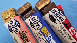 이지프로틴바 3종x각 2ea (고단백질바, 멀티단백질바, 식물성단백질바) — 5점을 준 리뷰어가 2024년 2월 올린 사용 사진