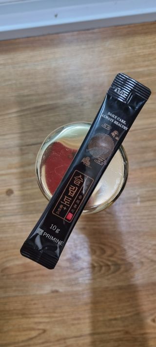 프리마인 자체 기업부설 연구소에서 찾아낸 건강한 수면의 비밀.  슬립토 플러스 30포 — 5점을 준 리뷰어가 2021년 10월 올린 사용 사진