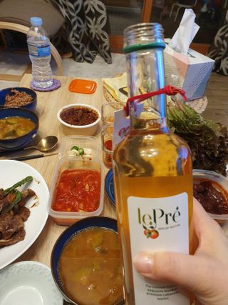 [유픽] 발효가 만든 청량한 산미, 르프레 애플사이다 비네거 1병 — 5점을 준 리뷰어가 2021년 2월 올린 사용 사진