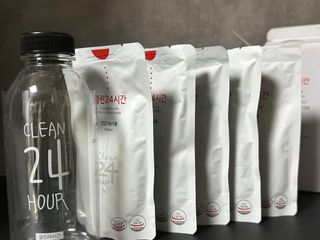 클린24시간 1BOX(5포) + 전용보틀(500ml) — 5점을 준 리뷰어가 2023년 5월 올린 사용 사진