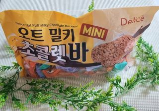 델리스 오트 밀키 초콜릿 바 — 5점을 준 리뷰어가 2022년 3월 올린 사용 사진