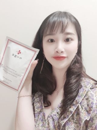 닥터마시멜로 마블러스 멀티 클리닉 마스크 — 5점을 준 리뷰어가 2021년 5월 올린 사용 사진