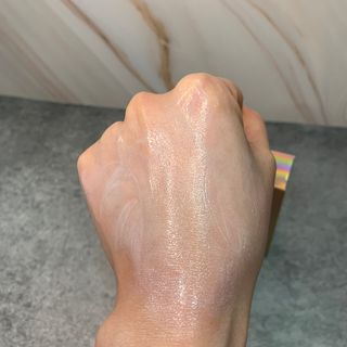 아이레시피 모이스트터치 스포츠 선밀크 50ml (SPF50+ PA+++) — 5점을 준 리뷰어가 2023년 4월 올린 사용 사진