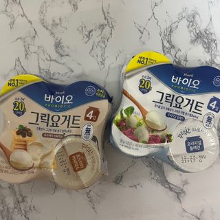 매일바이오 그릭요거트 오리지널 플레인 4개, 로스터리 커피믹스 4개 — 3점을 준 리뷰어가 2021년 12월 올린 사용 사진