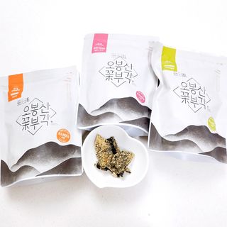 오봉산꽃부각 [만나식품] 오봉산 꽃부각 3가지 맛(오리지널, 새우맛, 매운고추맛) — 4.5점을 준 리뷰어가 2023년 1월 올린 사용 사진