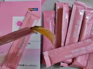 주식회사 얼굴반쪽 [얼굴반쪽 가르시니아 2,800mg] x 14포 1주 젤리 다이어트 보조제 체지방감소 — 5점을 준 리뷰어가 2021년 10월 올린 사용 사진