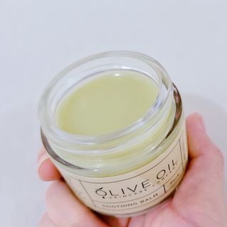 올리브 오일 스킨케어 컴퍼니 [OOSC] 순한 베이비 퓨어 수딩밤 오리지널 60g — 4.5점을 준 리뷰어가 2021년 5월 올린 사용 사진