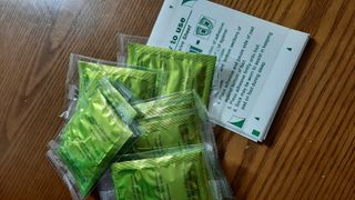 [레제르] 아로마 수액패치 발패치 10매입 - 라벤더향/유칼립투스향/대나무향 — 4점을 준 리뷰어가 2022년 3월 올린 사용 사진