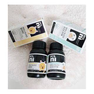 일동제약 마이니 마이니 지니키즈 유산균 츄어블, 멀티비타 set — 5점을 준 리뷰어가 2021년 3월 올린 사용 사진