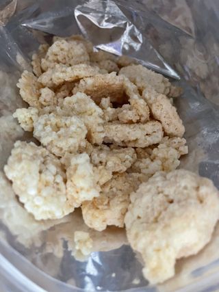 미즈꼬레아 치즈맛 누룽지크리스피 — 4.5점을 준 리뷰어가 2022년 2월 올린 사용 사진