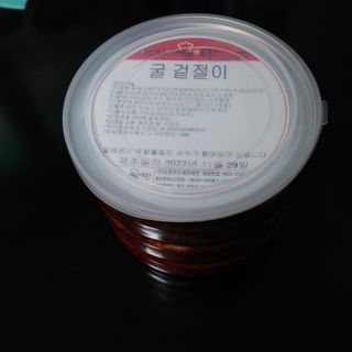셰프애찬 별미김치 굴겉절이 1kg — 5점을 준 리뷰어가 2022년 12월 올린 사용 사진