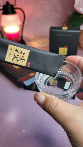 담소은 자극없는 무알콜 휴대용 한방가글 스틱 가글담 — 5점을 준 리뷰어가 2022년 10월 올린 사용 사진