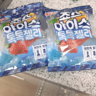 롯데제과 죠스바 아이스 톡톡 젤리 — 5점을 준 리뷰어가 2021년 10월 올린 사용 사진
