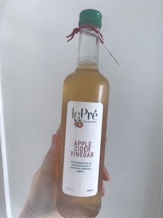 [유픽] 발효가 만든 청량한 산미, 르프레 애플사이다 비네거 1병 — 5점을 준 리뷰어가 2021년 2월 올린 사용 사진