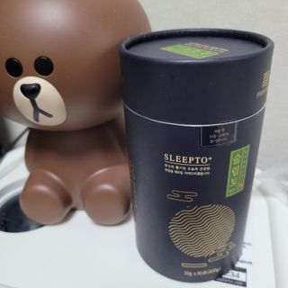 프리마인 자체 기업부설 연구소에서 찾아낸 건강한 수면의 비밀.  슬립토 플러스 30포 — 5점을 준 리뷰어가 2022년 5월 올린 사용 사진