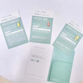 [닥터잇츠] 개인맞춤형 건강기능식품_2종 중 택 1 — 5점을 준 리뷰어가 2024년 2월 올린 사용 사진