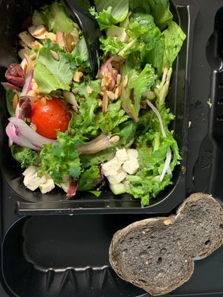 참살이도시락 작심삼일 샐러드도시락 3개 맛보기 새벽배송 또는 택배배송 — 5점을 준 리뷰어가 2021년 8월 올린 사용 사진