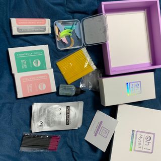 피비에스코리아 [오마이셀프] 셀프 속눈썹펌 키트 뷰러펌 파마 세트 — 4점을 준 리뷰어가 2021년 11월 올린 사용 사진
