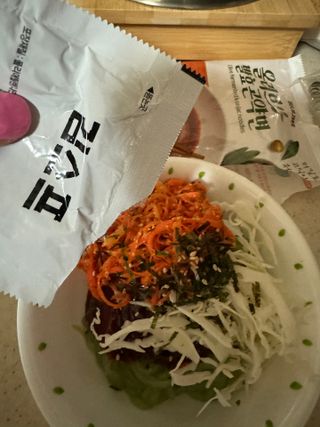 클린24시간 올리브 발효곤약면 찰비빔면 1세트-(3봉) — 3점을 준 리뷰어가 2024년 2월 올린 사용 사진